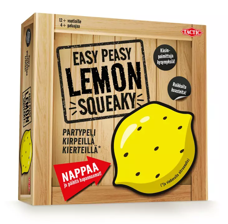 LAUTAPELI Easy Peasy Lemon Squeaky - Pöytä- ja lautapelit - 6416739598444 - 1