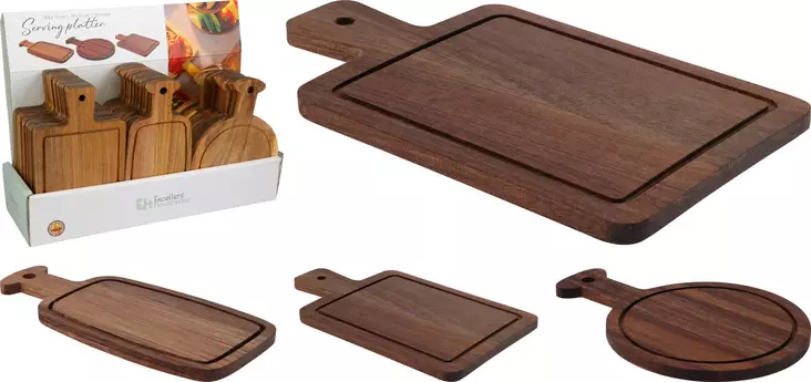 Leikkuulauta Akaasia - Avaajat, raastimet ja keittiötarvikkeet - 8720573982894 - 1