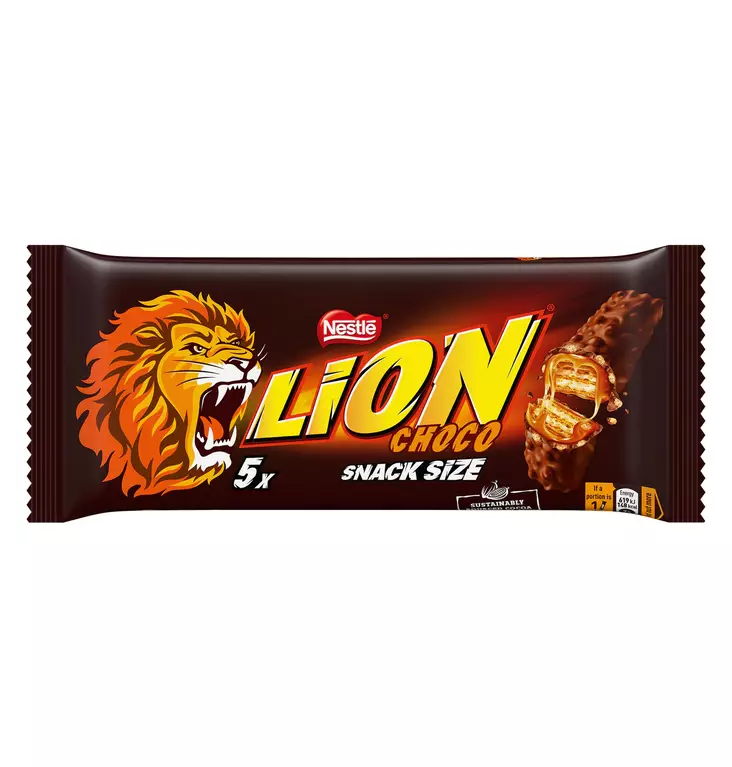 Lion Vohvelisuklaapatukka 5x30g - Makeispussit, -patukat ja tikkarit - 7613287109514 - 1