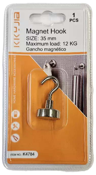 MAGNEETTIKOUKKU 35mm - Ripustuskoukut - 6438159387484 - 1