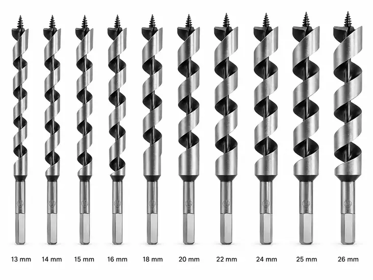 Magnum puuporanterä 13–26 mm / 215 mm – suurten ja syvien reikien poraukseen - Puuporanterät - 0000000007274 - 1