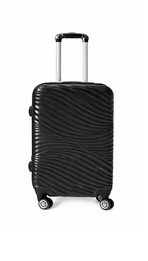 MATKALAUKKU ABS MUSTA 20" - Laukut, reput ja tarvikkeet - 6438159364294 - 1