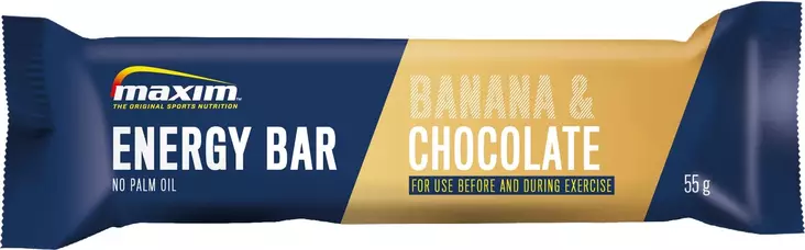 Maxim 55g energy patukka banaani-suklaa - Ravintolisät - 5704190111274 - 1