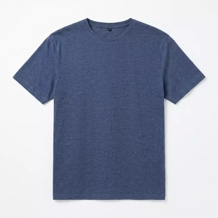 Miesten T-Paita Blue melange Useita kokoja - Miesten lyhythihaiset paidat - 0000000007184 - 1