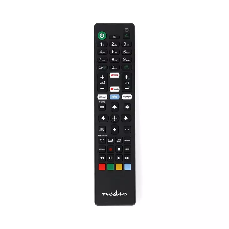 Nedis Kaukosäädin Sony-Televisiolle - TV-tarvikkeet - 5412810449484 - 1