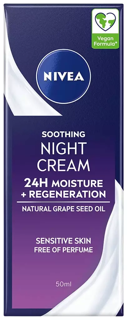 NIVEA YÖVOIDE 50ML SENSITIVE VEGAN - Vartalonhoito - 4005808924424 - 1