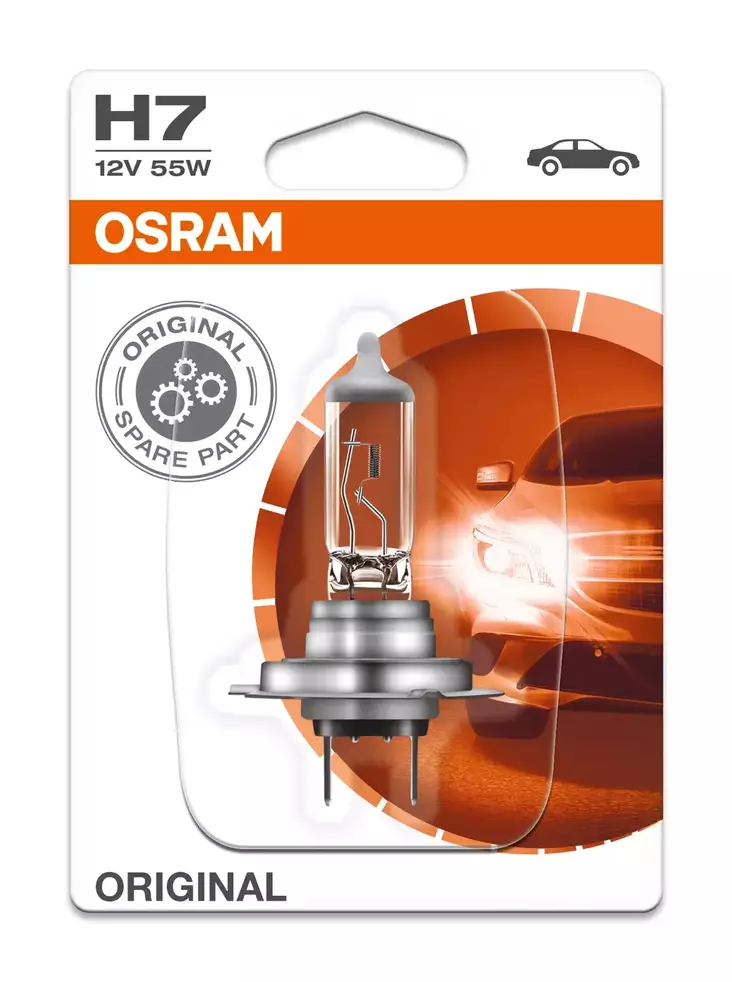 OSRAM POLTIN 12V ECO H7 55W - Auton polttimot - 4062172395014 - 1