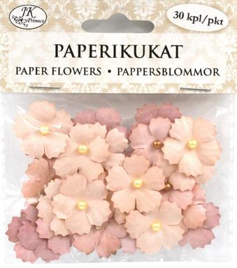 Paperikukat Helmi pieni rosa 30kpl - Tee-se-itse DIY - 6417715049264 - 1