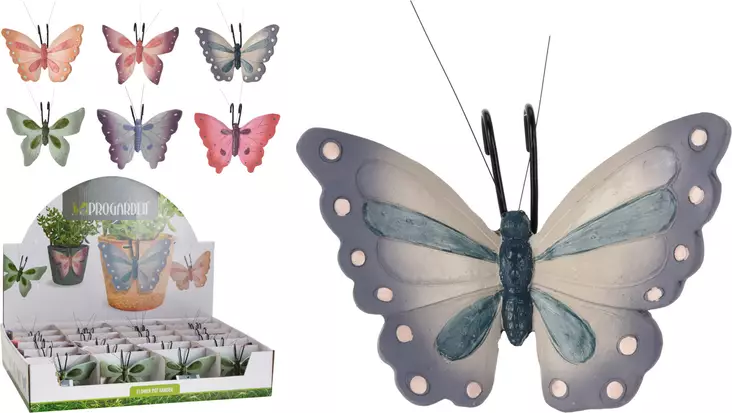 Perhonen Kukkaruukkukoriste - Kukkaruukut ja -amppelit - 8720573119504 - 1