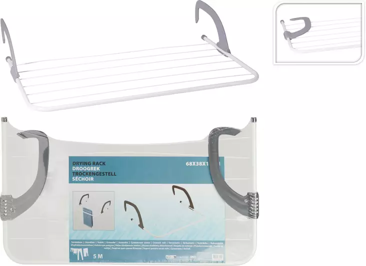 Pyykin Kuivausteline - Pyykinkuivaustelineet - 8721037832014 - 1