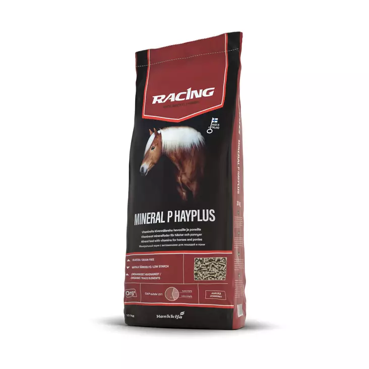 RACING MINERAL P HAY+ 20 KG - Hevosrehut ja pelletit - 6417679045944 - 1