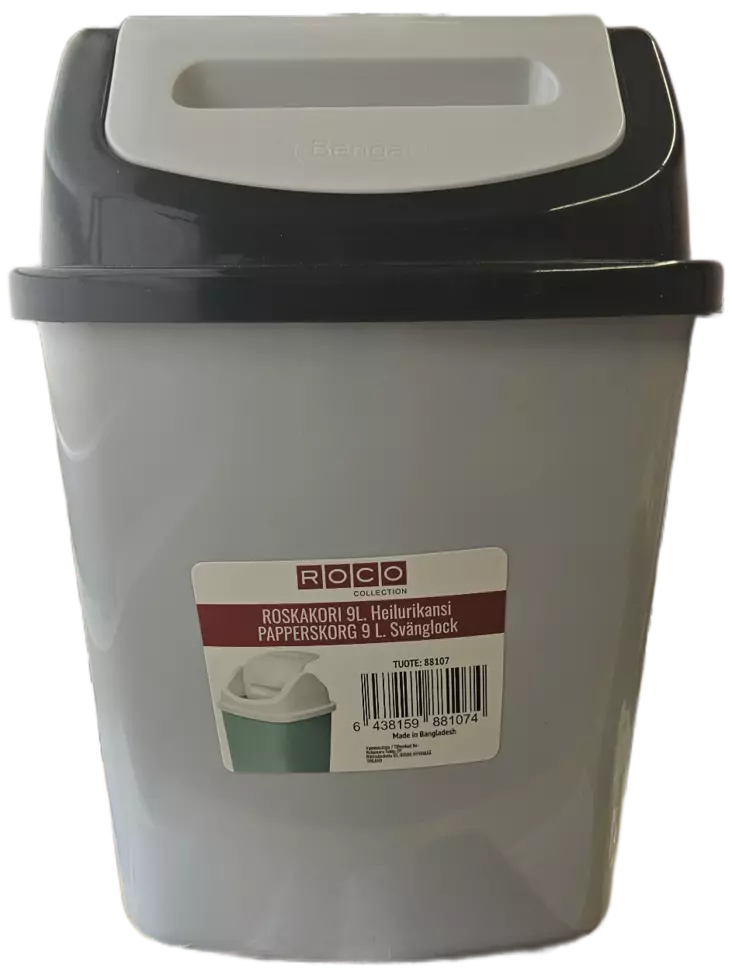 ROSKAKORI HEILURIKANSI 9 L - Jätteiden lajittelu - 6438159881074 - 1