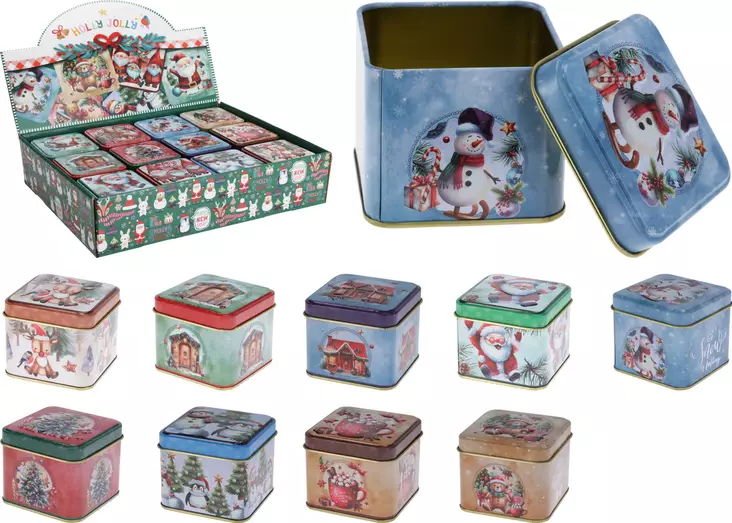 Säilytyspurkki Joulu kuosi - Leipälaatikot ja säilytys - 8721037075374 - 1