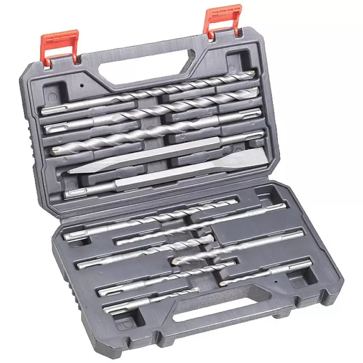 SDS TERÄ JA TALTTASETTI KWB 12-OS - Kiviporanterät - 4009312402904 - 1