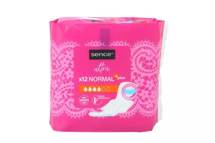 SENCE NORMAL PLUS SIDE 12KPL - Tamponit ja terveyssiteet - 8721073625724 - 1