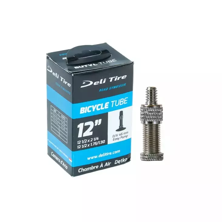 SISÄRENGAS 12", 47/62-203, PIKAVENTTIILI - Polkupyörän sisärenkaat - 8994242000114 - 1