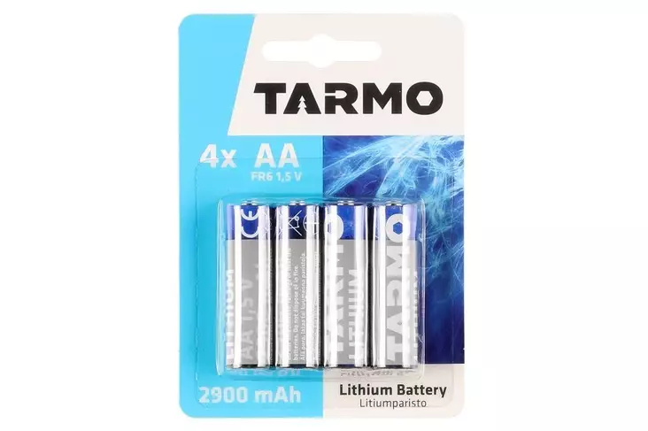 Tarmo Lithium paristo AA 4 kpl/pkt - Erikoisparistot - 6410416546254 - 1