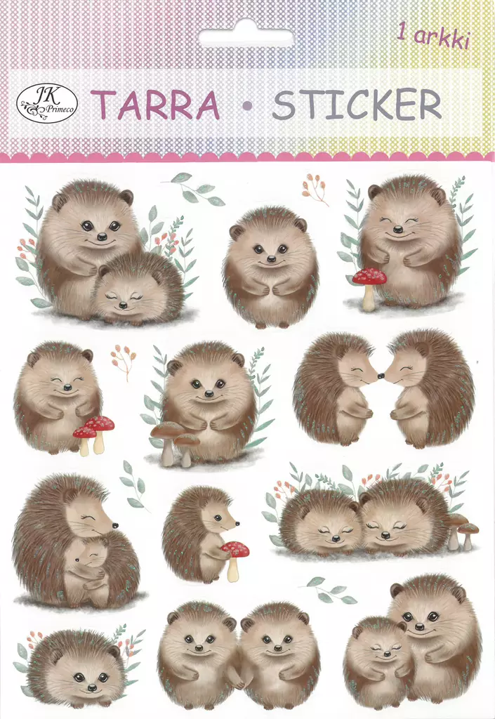 Tarra-arkki Siilit - Tee-se-itse DIY - 6417715032334 - 1
