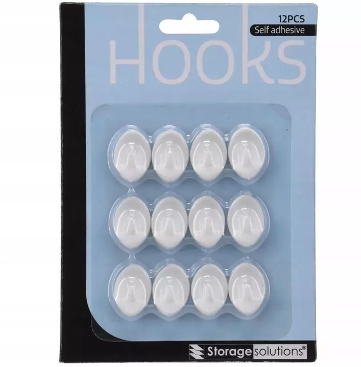 Tarrakoukut 12 KPL - Ripustuskoukut - 8711295859434 - 1