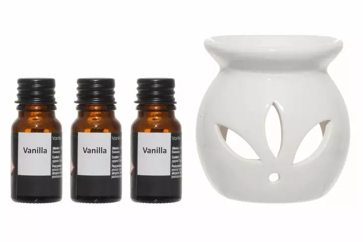 Tuoksulevitin ja tuoksuöljyt Vanilla - Pöytäkynttilät ja tuoksukynttilät - 6410416410524 - 1