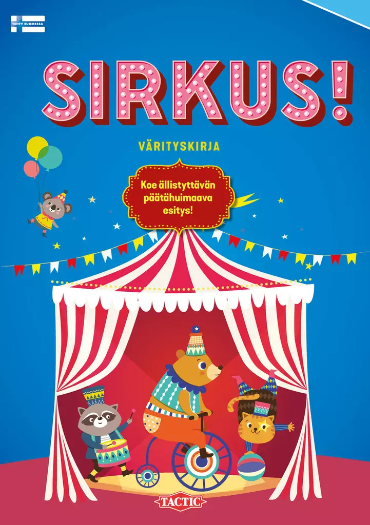 VÄRITYSKIRJA SIRKUS - Askartelu- ja värikirjat - 6416739599854 - 1