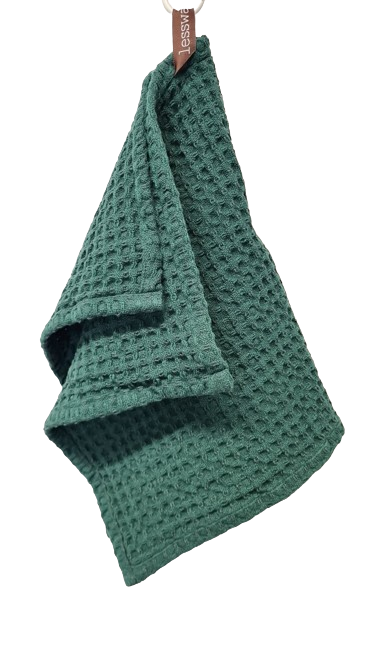 Vohveli vieraspyyhe 30x50cm - Käsi- ja kylpypyyhkeet - 6438159841474 - 1