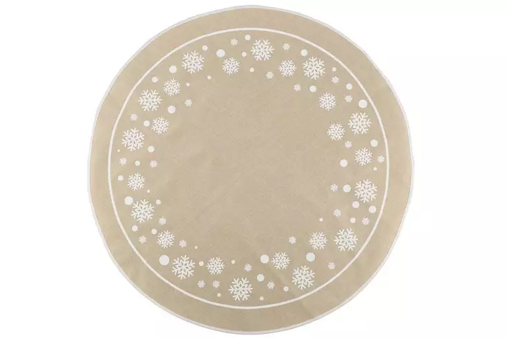 Winteria Kuusenalusmatto lumihiutale - Joulutekstiilit - 6410413317154 - 1