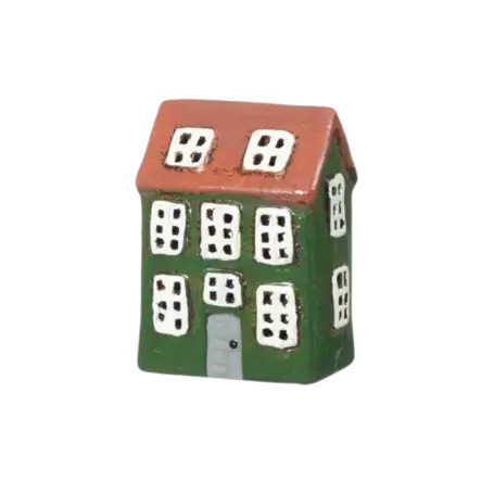 4Living Talolyhty Copenhagen vihreä 14 - Kynttilälyhdyt - 6410416504865 - 1