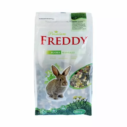 Freddy ruoka kaneille 800 g - Pieneläinten ruoat - 6430043020095 - 1