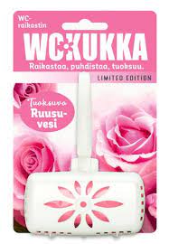 WC Kukka 50g Ruusuvesi wc-raikastin - WC:n puhdistus ja putkenavaajat - 6412203102315 - 1
