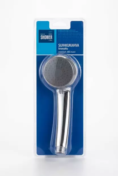 SUIHKUKAHVA KROMATTU ABS MUOVI - Suihkupäät - 6438159086295 - 1