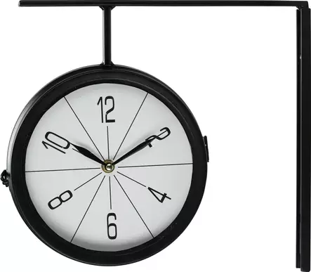 Asemankello 30X9X28 cm musta - Seinä- ja pöytäkellot - 8720573872065 - 1