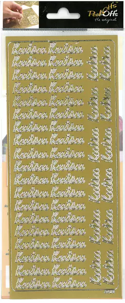 ÄV-TARRA KUTSU kulta - Tee-se-itse DIY - 6417715093045 - 2