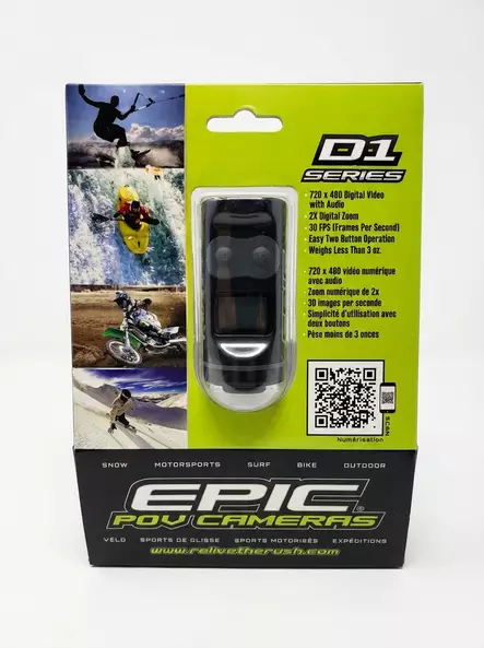 EPIC D1 CAMERA - Kuva ja ääni - 0813628083405 - 2