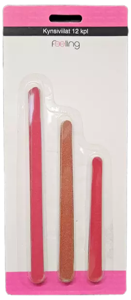 KYNSIVIILASARJA 12KPL - Kynsienhoito - 6438159152105 - 1