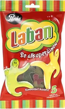 LABAN SE ALKUPERÄINEN MAKEISSEKOITU 160G - Makeispussit, -patukat ja tikkarit - 6412500030465 - 1