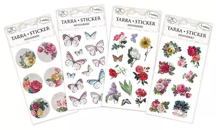 Minitarra-arkki Lajitelma 1 2ark - Tee-se-itse DIY - 6417715031825 - 1