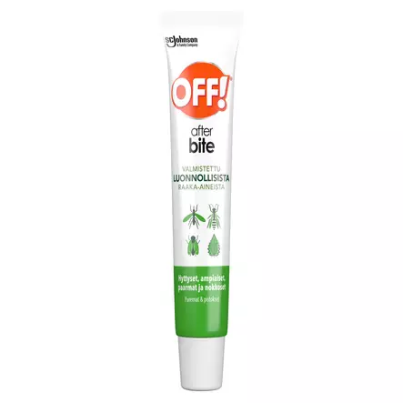 OFF! PUREMAT&PISTOKSET AFTERBITE 20ML - Hyönteiskarkoittimet ja -pyydykset - 5000204387575 - 1