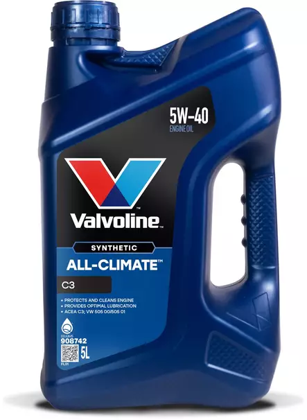 Valvoline All Climate 5W40 C3 5L - Täyssynteettiset öljyt - 8710941018485 - 1