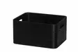 4Living Puulaatikko musta 26x20x13,5 cm - Säilytys - 6410416373935 - 1
