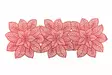 KAITALIINA GLORY PUNAINEN 35,5 X 91,4 cm - Keittiötekstiilit - 6410416097015 - 1