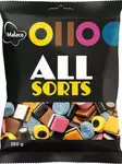 MALACO ALLSORTS 250G - Makeispussit, -patukat ja tikkarit - 6420256015735 - 1