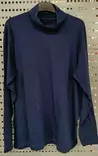 Miesten pitkähihainen poolopaita Turtle neck M tummansininen - Miesten pitkähihaiset paidat - 6419285020865 - 2