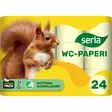 Serla WC-paperi 24 rl keltainen - WC-paperit - 6414300171485 - 1