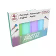Akryylimaalit pastelli 80ml 4kpl - Taiteilijatarvikkeet - 8711252238395 - 2