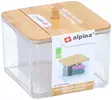 Alpina kosmetiikkarasia bambukansi - Laatikot - 8711252180625 - 1