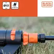 Black & Decker Pikaliitin 1/2'' - Puutarhaletkut ja -tarvikkeet - 8711252235905 - 6