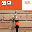 Black & Decker Pikaliitin 1/2'' - Puutarhaletkut ja -tarvikkeet - 8711252235905 - 5