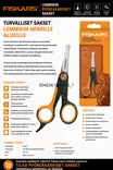 Fiskars Lemmikin pyöreäkärkiset sakset - Koiran trimmaus ja turkinhoito - 0046561816445 - 2