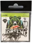 Green Bear Free lukkoleikari L - Perukesiimat ja -tarvikkeet - 6429811361065 - 1